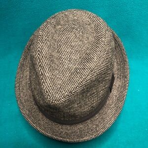 New with Tahs Impermeable by Weatherproof Gray Wool Bend Fedora